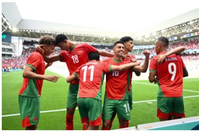 Morocco Dominates Iraq 3-0 to Secure Top Spot and Quarter-Final Berth in Paris 2024 Olympics