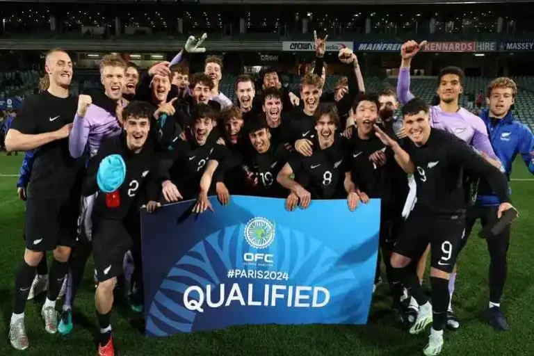 New Zealand Olympic Team: Group A in the Olympic Games Football