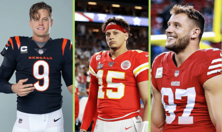 joe burrow,Patrick mahomes,nick bosa