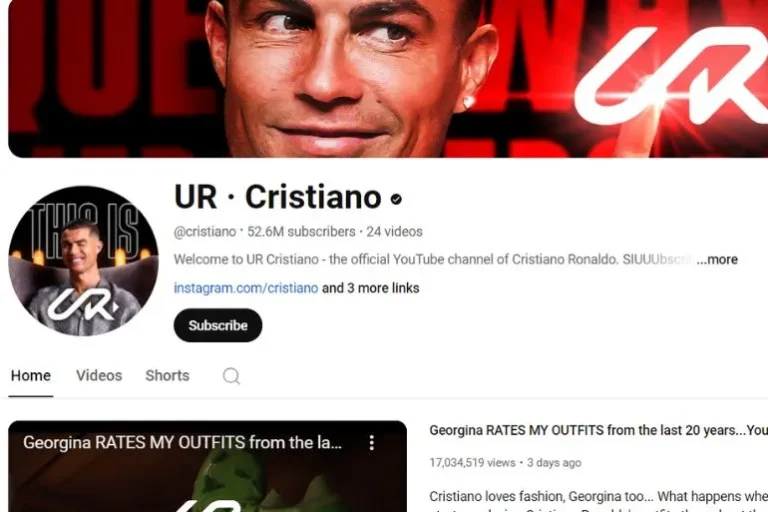 Cristiano Ronaldo’s YouTube Dominance: The New King of Digital Media Cristiano Ronaldo's YouTube