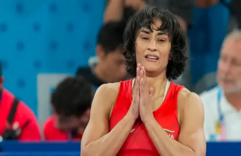 Vinesh Phogat’s Olympic Dream Shattered: Disqualification and Retirement Shock India Vinesh Phogat