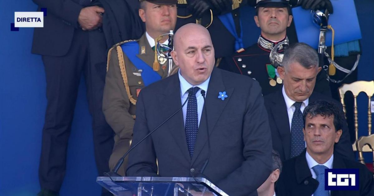 “The military represents Italy and defends peace”