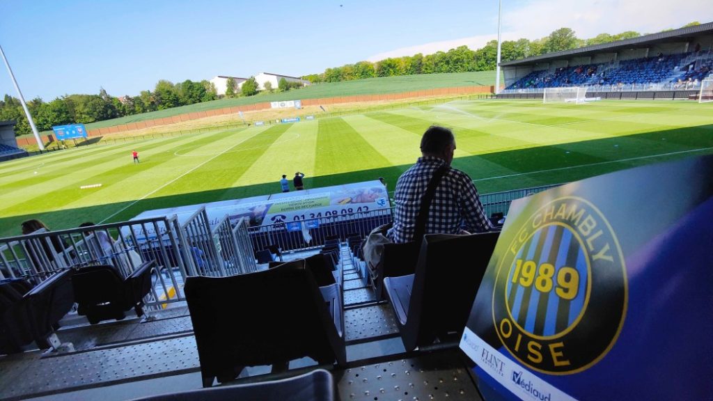 View of the Walter-Luzi stadium in Chambly