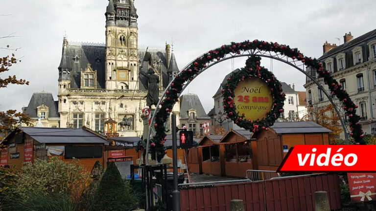 Compiègne. The Christmas market celebrates its 25th anniversary