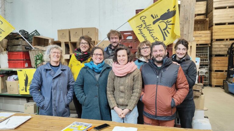 Haucourt. “Produce well”: the Peasant Confederation launches its campaign