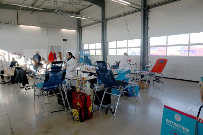 Viels-Maisons: blood collection on Saturdays at the firefighters