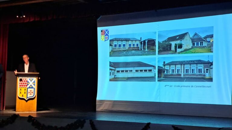 Breuil-le-Vert. In 2025, the old Cannettecourt school will give way to housing.