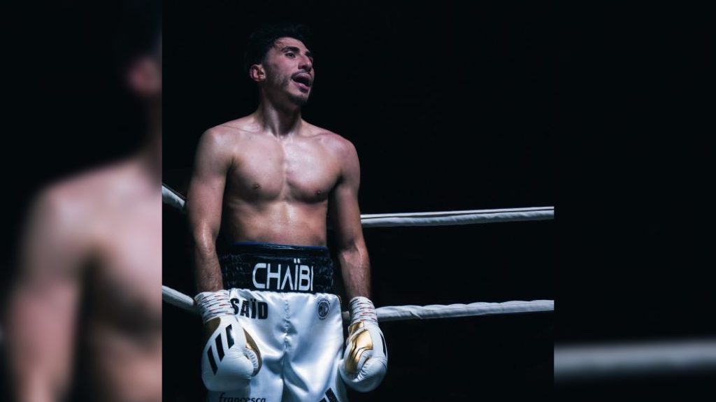 Sohan Chaïbi, professional boxer from Sérifontaine, suffered his first defeat on November 23. (Photo DR)