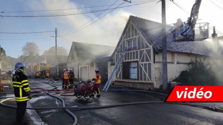 Beauvais. A fire blocks traffic on rue de Marissel