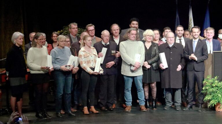 Château-Thierry. Associations and residents rewarded during the greeting ceremony