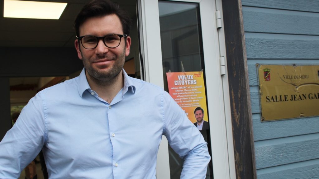 Adrien Madec, 32, embarks on the municipal race in Méru. He organized a first meeting on Saturday January 25 in the Jean-Gabin hall to introduce himself.