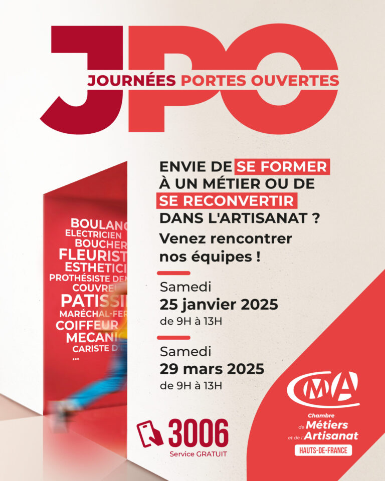 Open days at the CMA Hauts-de-France