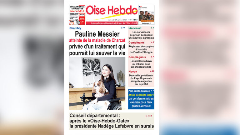 Oise weekly this Wednesday, January 29, available in digital edition and your newspaper merchants