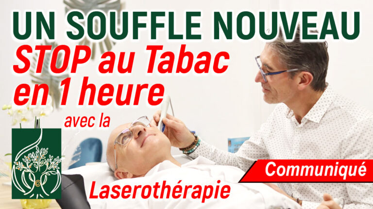 Clermont – A new breath to say Stop tobacco in 1 hour with laserotherapy