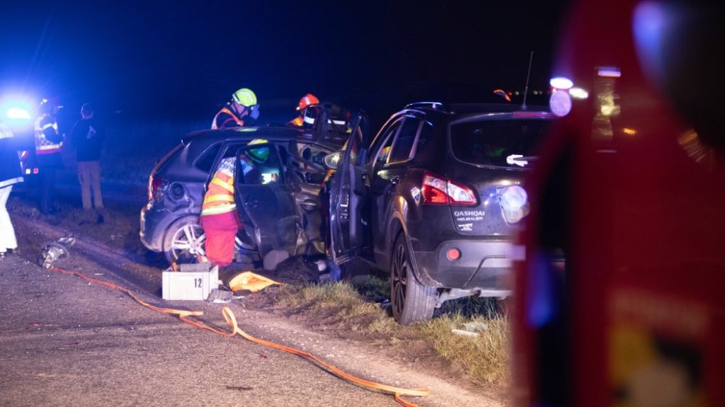 Aboard his Volkswagen Polo, the 55 -year -old man was traveling against the Beauvais ring road. (Photo: Aurélien Dheilly / Sdis60)