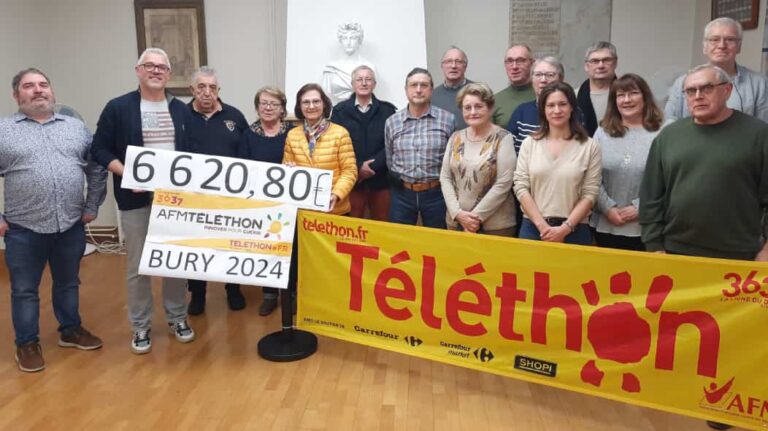 Bury. More than 6,500 euros collected for the benefit of the Telethon