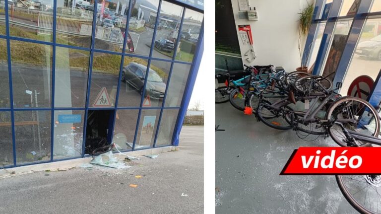Bikes burglary at Cycles Evasion in Jaux. “A carnage,” denounces the trader