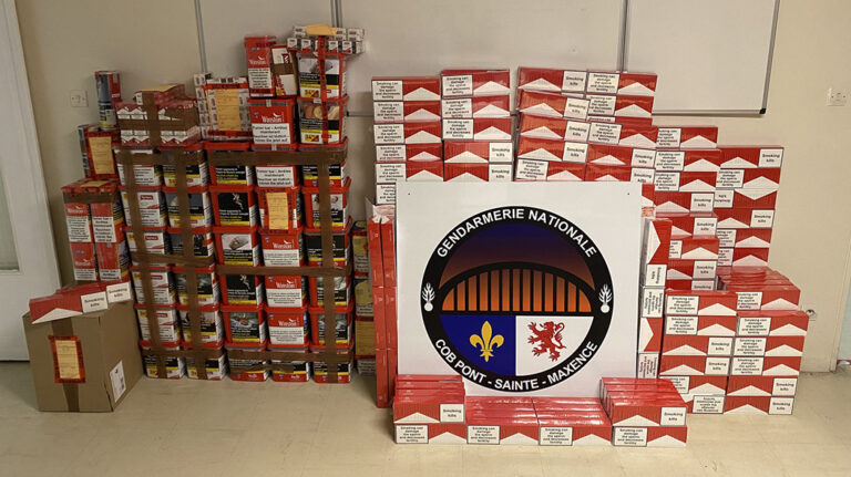 Tobacco traffic in Pont-Sainte-Maxence and Compiègne: two arrests and 50 kg of tobacco seized