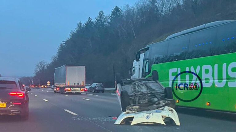 ROBERVAL. Call for witnesses after an accident on the A1